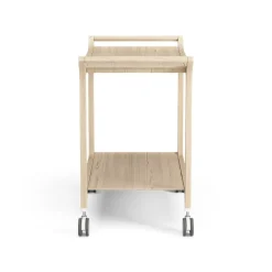 Swedese Serving Trolleys*Teatime serving trolley, Ash laquered Beige