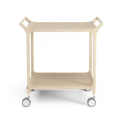Swedese Serving Trolleys*Teatime serving trolley, Ash laquered Beige