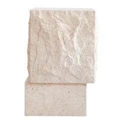 101 Copenhagen Coffee Tables*Temple side table tall 50x33 cm, Limestone Beige
