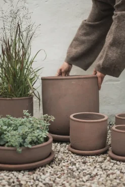 DBKD Garden Details & Accessories*Terra pot, , Ø33x36 cm Brown