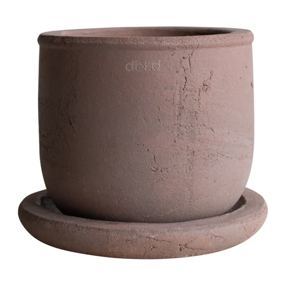 DBKD Garden Details & Accessories*Terra pot, , Ø14x14 cm Brown