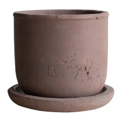 DBKD Garden Details & Accessories*Terra pot, , Ø16x16 cm Brown