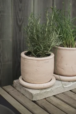DBKD Garden Details & Accessories*Terra pot, Sand, Ø14x14 cm Beige