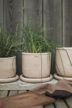 DBKD Garden Details & Accessories*Terra pot, Sand, Ø16x16 cm Beige