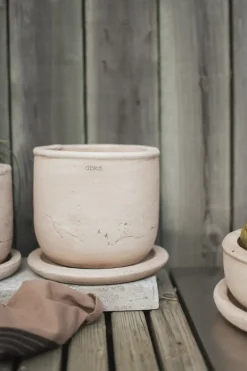 DBKD Garden Details & Accessories*Terra pot, Sand, Ø18x18 cm Beige