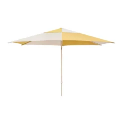 HAY Sun Protection*Terrazza Hexagon parasol, Off white-ochre Multi