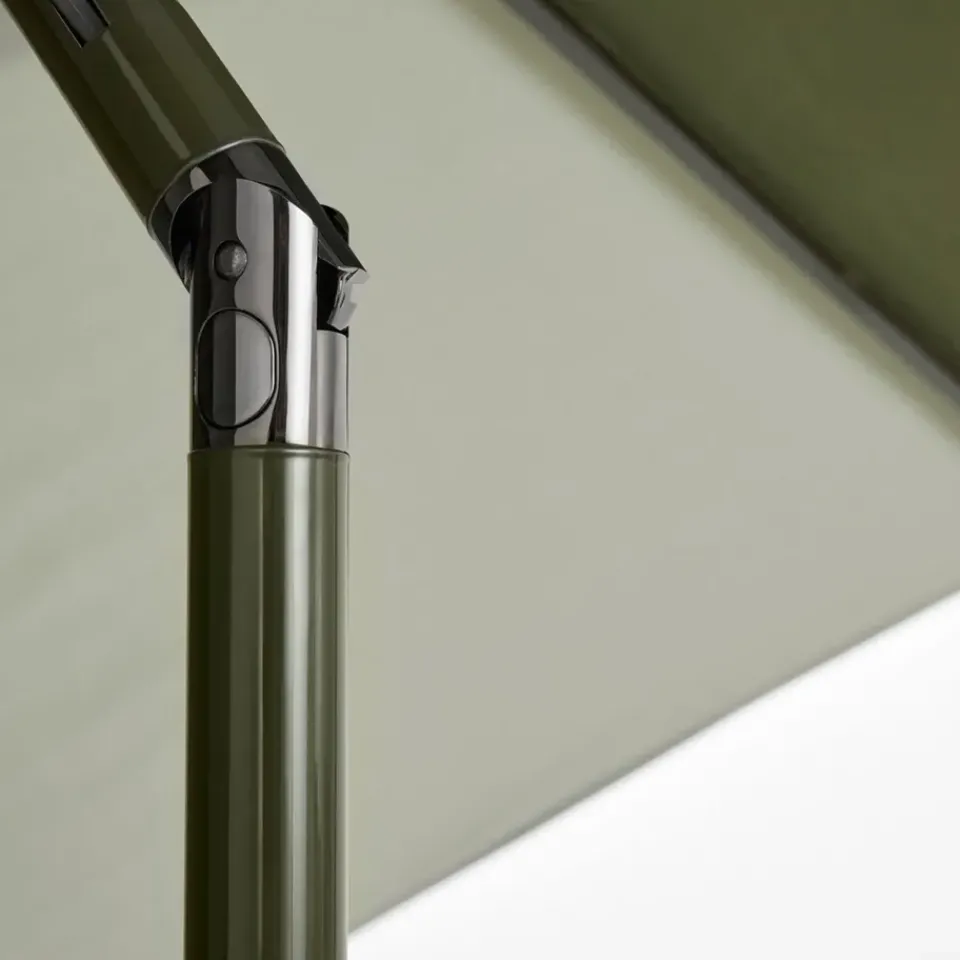 HAY Sun Protection*Terrazza Hexagon parasol, Green-dark green Multi