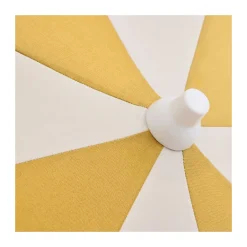 HAY Sun Protection*Terrazza Octagon parasol, Off white-ochre Multi