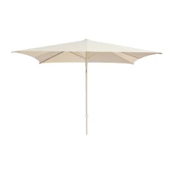 HAY Sun Protection*Terrazza Square parasol, Off white-grey Multi