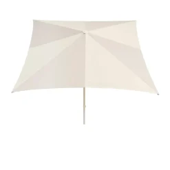 HAY Sun Protection*Terrazza Square parasol, Off white-grey Multi