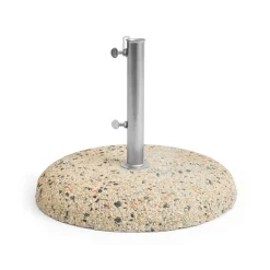 HAY Sun Protection*Terrazza umbrella base, Concrete stone, 35 kg Grey