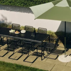HAY Sun Protection*Terrazza umbrella base, Concrete stone, 35 kg Grey