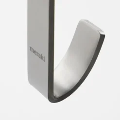 Meraki Clothes Hooks & Hangers*Thapsus hook 3-pack, Brushed steel Silver-coloured