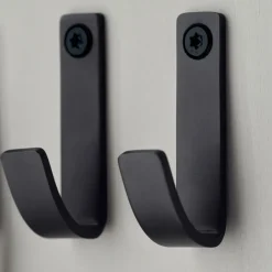 Meraki Clothes Hooks & Hangers*Thapsus hook 3-pack, Brushed finish Black