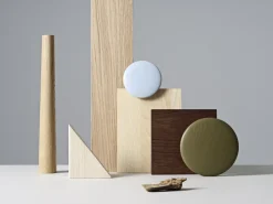 Muuto Clothes Hooks & Hangers*The Dots clothes hook brown , Ø17 cm Green