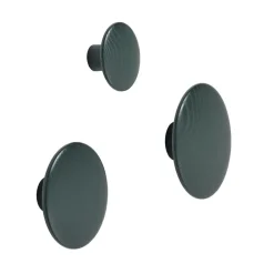 Muuto Clothes Hooks & Hangers*The Dots clothes hook dark , Large Green