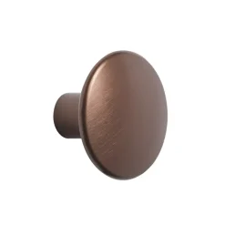 Muuto Clothes Hooks & Hangers*The Dots clothes hook metal 3.9 cm, Umber Brown