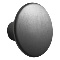 Muuto Clothes Hooks & Hangers*The Dots clothes hook metal 5 cm, Black