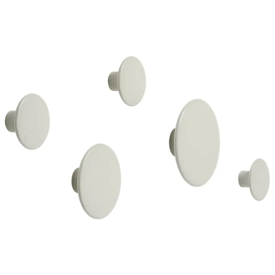 Muuto Clothes Hooks & Hangers*The Dots clothes hook off-, XS White