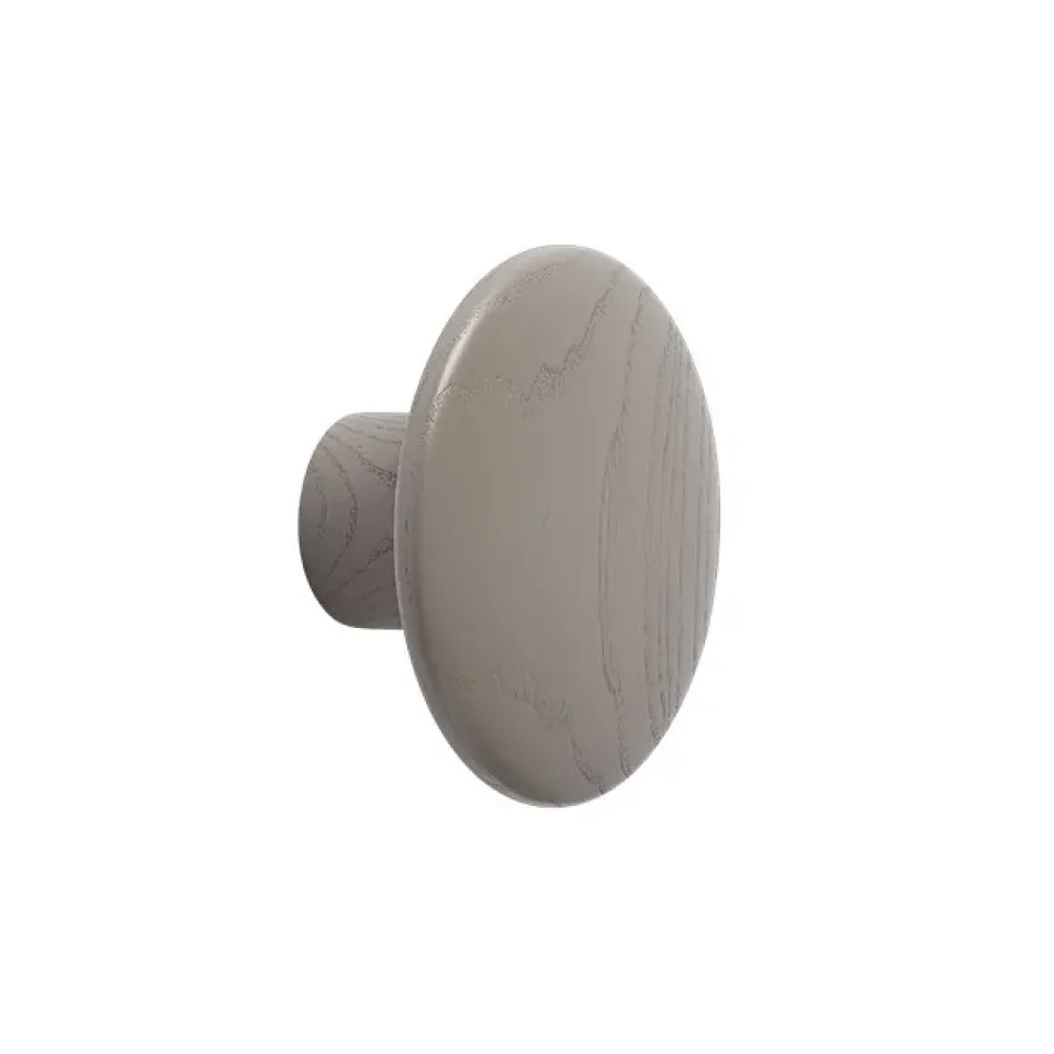 Muuto Clothes Hooks & Hangers*The Dots clothes hook taupe, Small Brown