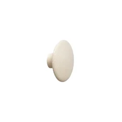 Muuto Clothes Hooks & Hangers*The Dots coat hook ash, Extra small Beige