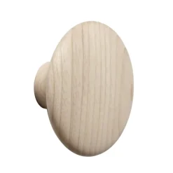 Muuto Clothes Hooks & Hangers*The Dots coat hook ash, Medium BeigeBrown