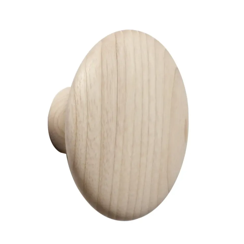 Muuto Clothes Hooks & Hangers*The Dots coat hook ash, Medium BeigeBrown