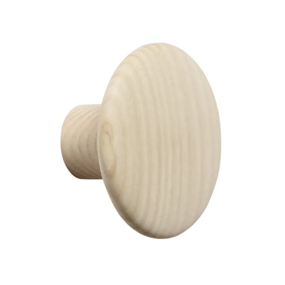 Muuto Clothes Hooks & Hangers*The Dots coat hook ash, Small BeigeBrown