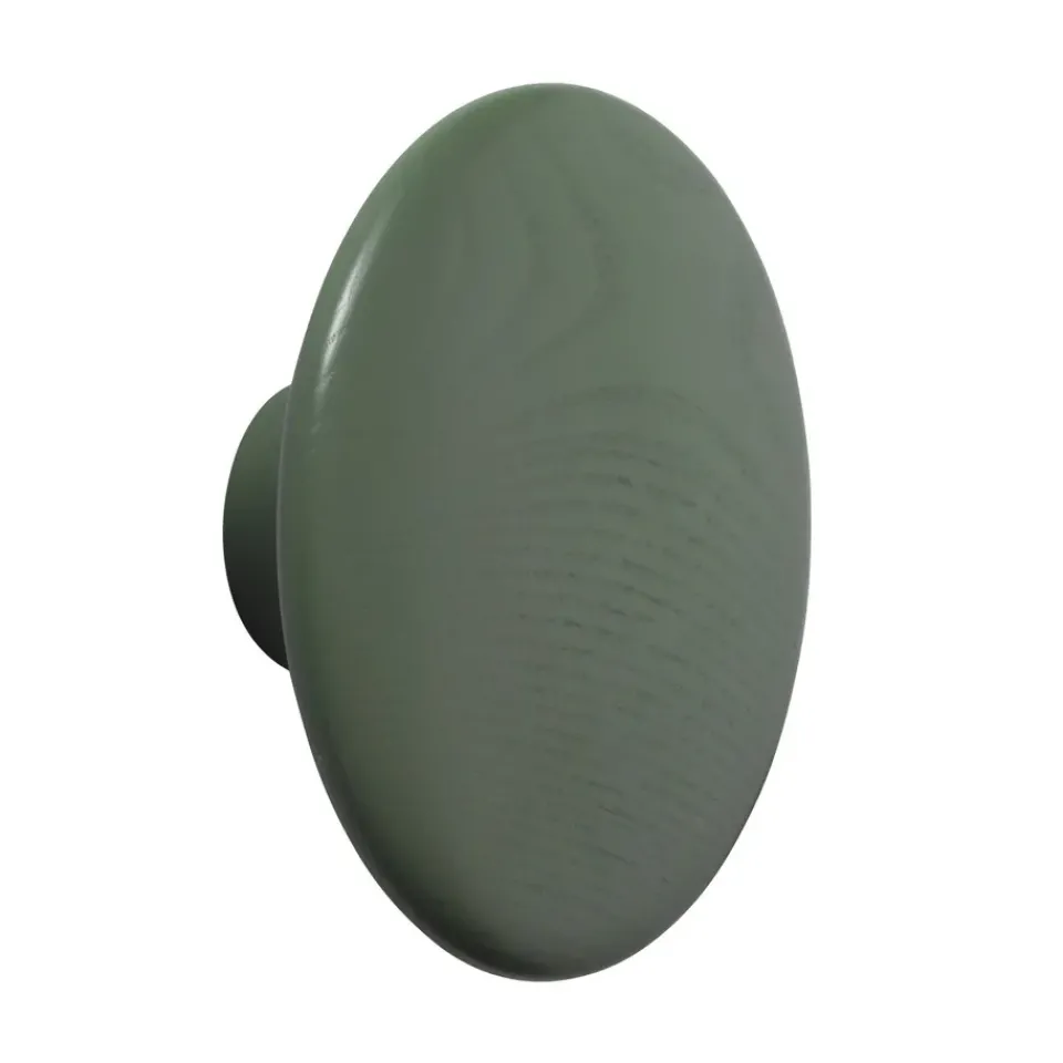 Muuto Clothes Hooks & Hangers*The Dots coat hook dusty , Large Green