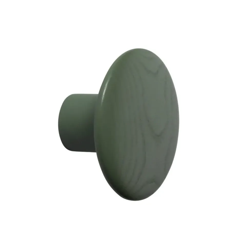 Muuto Clothes Hooks & Hangers*The Dots coat hook dusty , Small Green