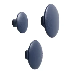 Muuto Clothes Hooks & Hangers*The Dots coat hook midnight , Large Blue