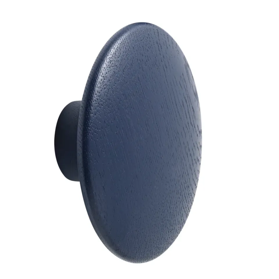 Muuto Clothes Hooks & Hangers*The Dots coat hook midnight , Medium Blue