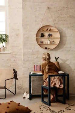 Ferm Living Shelves & Shelving Systems*The Round Dorm shelf, Ø 55 cm Brown