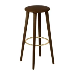 Umage Bar Stools*The Socialite bar stool 77.7 cm, Dark oak Brown