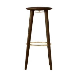 Umage Bar Stools*The Socialite bar stool 77.7 cm, Dark oak Brown