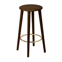 Umage Bar Stools*The Socialite Counter bar stool 67.5 cm, Dark oak Brown