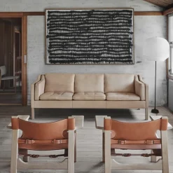 Fredericia Furniture Armchairs & Footstools*The Spanish armchair, Leather -smoked oak Black