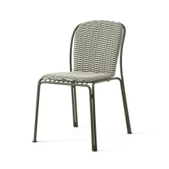 &Tradition Garden Details & Accessories|Seat Cushions & Pads*Thorvald chair SC94/SC95 cushion, Sunbrella Marquetry Bora Green