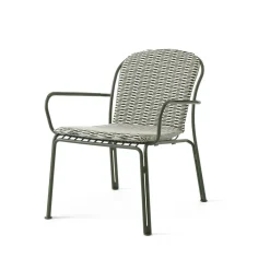 &Tradition Garden Details & Accessories|Seat Cushions & Pads*Thorvald Lounge Chair SC100/SC101 cushion, Sunbrella Marquetry Bora Green