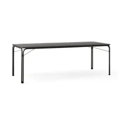&Tradition Table For Outdoor Use*Thorvald Outdoor SC99 dining table 220 cm, Warm Black