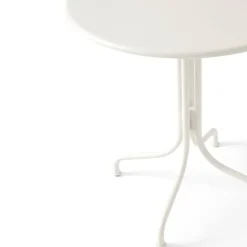 &Tradition Balcony Furniture|Table For Outdoor Use*Thorvald SC96 coffee table Ø70 cm, Ivory White