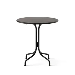 &Tradition Balcony Furniture|Table For Outdoor Use*Thorvald SC96 coffee table Ø70 cm, Black