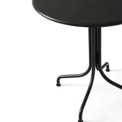 &Tradition Balcony Furniture|Table For Outdoor Use*Thorvald SC96 coffee table Ø70 cm, Black
