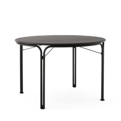 &Tradition Table For Outdoor Use*Thorvald SC98 dining table Ø115 cm, Black