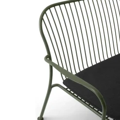 &Tradition Balcony Furniture*Thorvald SC110 lounge sofa, Bronze , 143 cm Green
