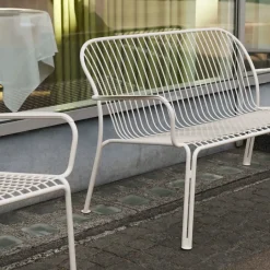 &Tradition Balcony Furniture*Thorvald SC110 lounge sofa, Ivory, 143 cm White