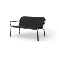 &Tradition Balcony Furniture*Thorvald SC110 lounge sofa, Warm , 143 cm Black