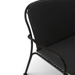 &Tradition Balcony Furniture*Thorvald SC110 lounge sofa, Warm , 143 cm Black