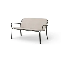 &Tradition Balcony Furniture*Thorvald SC110 lounge sofa, Warm , 143 cm Black