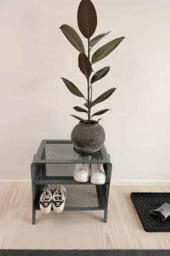 Tica copenhagen Shoe Racks*Tica Rack Floor small shelf, Steel Grey